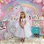 Vestido Mini Miss Temático Unicornio - Colorido - Arco iris - Imagem 2