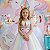 Vestido Mini Miss Temático Unicornio - Colorido - Arco iris - Imagem 3