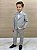 Conjunto Social Miss Cherry Jorge Terno Cinza Claro - Imagem 1