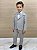 Conjunto Social Miss Cherry Jorge Terno Cinza Claro - Imagem 2