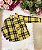 Camisa Flanelada Xadrez Junina Rian Amarelo - Imagem 1