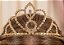 Coroa Belli Strass Dourada Elaine - Imagem 2