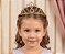 Coroa Belli Strass Dourada Elaine - Imagem 1