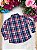 Camisa Flanelada Xadrez Junina Jacson Azul - Imagem 5