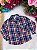 Camisa Flanelada Xadrez Junina Jacson Azul - Imagem 3