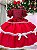 Vestido Junino Mimadine Luxo Fernanda Vermelho - Imagem 5