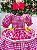 Vestido Junino Mimadine Luxo Viviane Pink - Imagem 7