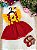 Romper/Vestido Princesa Belli Melancia - Imagem 3