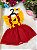 Romper/Vestido Princesa Belli Melancia - Imagem 4