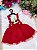 Romper/Vestido Princesa Belli Moranguinho - Imagem 6