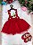 Romper/Vestido Princesa Belli Moranguinho - Imagem 4