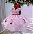 Vestido Mini Miss Cerejinha Rosa Bebe - Imagem 5