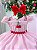 Vestido Mini Miss Cerejinha Rosa Bebe - Imagem 8