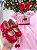 Vestido Mini Miss Cerejinha Rosa Bebe - Imagem 7