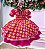 Vestido Junino Mimadine Luxo Maisa Pink - Imagem 6