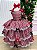 Vestido Marie Junino Luxo Xadrez Maria Helena - Imagem 1