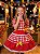Vestido Junino Mimadine Luxo Beatriz Vermelho - Imagem 2