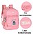Mochila de Costa Stitch Rosa - Imagem 6