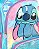 Mochila de Rodinhas Stitch Azul - Imagem 6