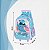 Mochila de Rodinhas Stitch Azul - Imagem 10