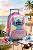 Mochila de Rodinhas Stitch Roxa - Imagem 1