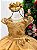 Vestido Mini Miss Longo Carol Dourado - Imagem 4