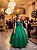 Vestido Mini Miss Longo Carol Verde Bandeira - Imagem 1