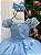 Vestido Mini Miss Longo Carol Azul Bebe - Imagem 4