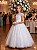 Vestido Mini Miss Longo Carol Branco - Imagem 2