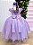 Vestido Mini Miss Longo Carol Lilas - Imagem 6