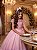 Vestido Mini Miss Longo Carol Rosa Bebe - Imagem 2