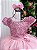 Vestido Mini Miss Longo Carol Rosa Bebe - Imagem 4