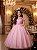 Vestido Mini Miss Longo Carol Rosa Bebe - Imagem 1