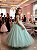 Vestido Mini Miss Longo Carol Verde Menta - Imagem 2