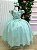 Vestido Mini Miss Longo Carol Verde Menta - Imagem 3