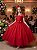 Vestido Mini Miss Longo Carol Vermelho - Imagem 2