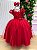 Vestido Mini Miss Longo Carol Vermelho - Imagem 3