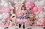 Vestido Temáticos Kids Doce Mimosa Rosa - Fazendinha - Vaquinha - Imagem 2