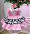 Vestido Temáticos Kids Doce Mimosa Rosa - Fazendinha - Vaquinha - Imagem 4