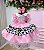 Vestido Temáticos Kids Doce Mimosa Rosa - Fazendinha - Vaquinha - Imagem 4