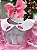 Vestido Temáticos Kids Doce Mimosa Rosa - Fazendinha - Vaquinha - Imagem 6