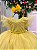 Vestido Menina Bonita Denise Amarelo - Imagem 5