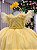 Vestido Menina Bonita Denise Amarelo - Imagem 6