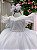 Vestido Menina Bonita Lara Branco - Imagem 6