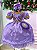 Fantasia Princesa Belli Doce Realeza Princesa Lilas - Imagem 4