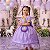 Fantasia Princesa Belli Doce Realeza Princesa Lilas - Imagem 2