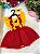Romper/Vestido Princesa Belli Melancia - Imagem 4