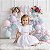 Romper/Vestido Princesa Belli Elisa Branco - Imagem 2