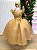 Vestido Mini Miss Longo Suzy Dourado - Imagem 2