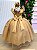 Vestido Mini Miss Longo Suzy Dourado - Imagem 6